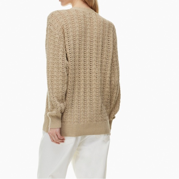 Wilfred | Sweaters | Nwt Aritzia Wilfred Color Humus Beige Reverence ...